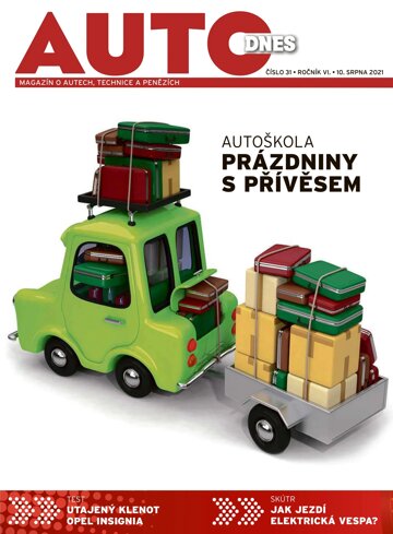 Obálka e-magazínu Auto DNES 10.8.2021