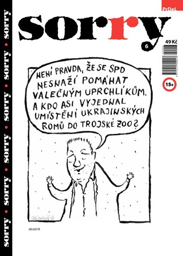 Obálka e-magazínu Sorry 6/2022