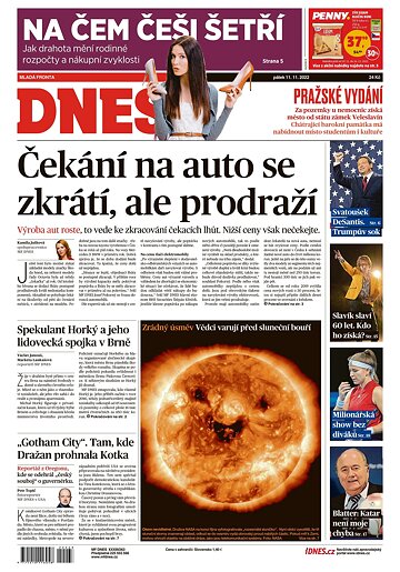 Obálka e-magazínu MF Dnes 11.11.2022