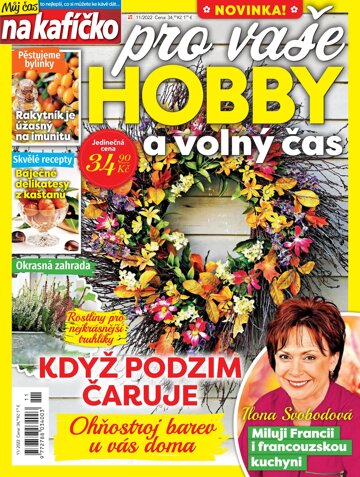 Obálka e-magazínu Můj čas na kafíčko - Hobby 11/22