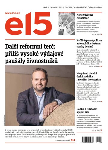 Obálka e-magazínu E15 - 18.5.2023