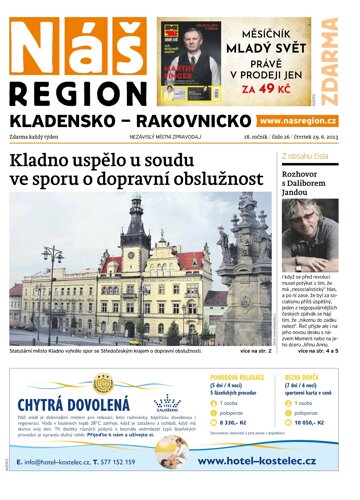 Obálka e-magazínu Náš Region - Kladensko/Rakovnicko 26/2023