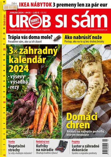 Obálka e-magazínu Urob si sám 1/2024