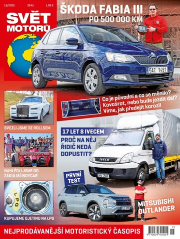Obálka e-magazínu Svět motorů 15/2025