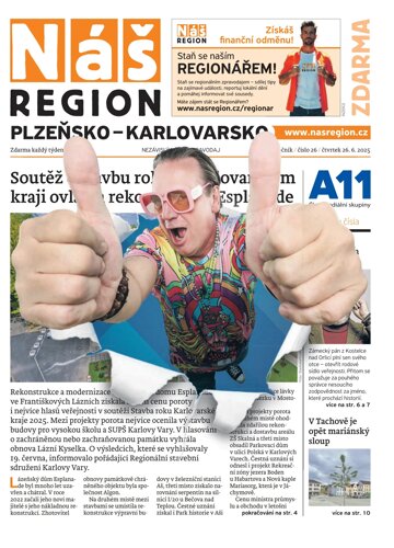 Obálka e-magazínu Náš Region - Karlovarsko 26/2025