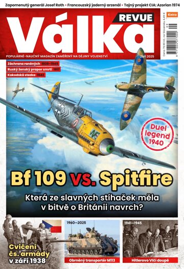 Obálka e-magazínu Válka REVUE 9/2025