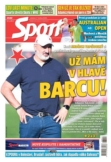 Obálka e-magazínu Sport 17.1.2026