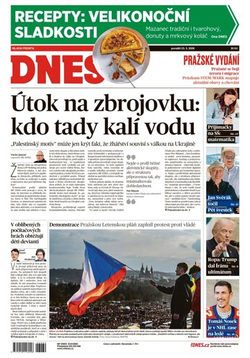 Obálka e-magazínu MF Dnes 23.3.2026
