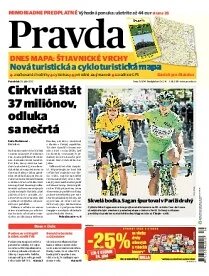 Obálka e-magazínu Pravda 23.7.2012