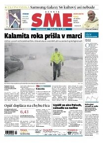 Obálka e-magazínu SME 16.3.2013