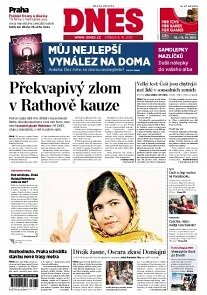 Obálka e-magazínu MF Dnes 9.10.2013