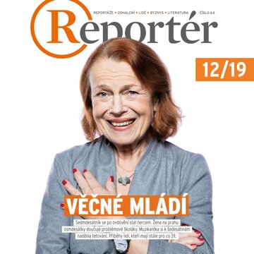 Obálka audioknihy Reportér prosinec 2019