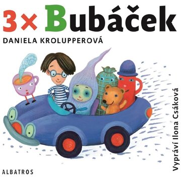 Obálka audioknihy 3x Bubáček