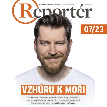 Obálka audioknihy Reportér červenec 2023