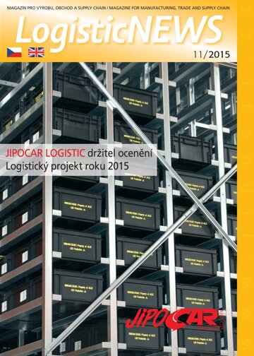 Obálka e-magazínu Logistic News 11/2015