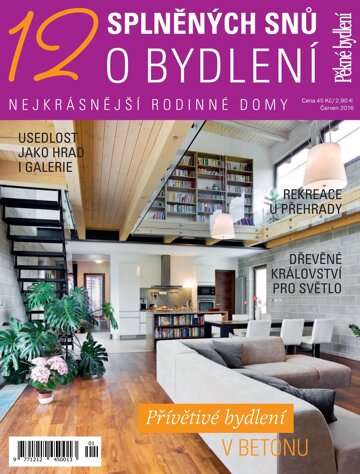 Obálka e-magazínu 12 splněných snů o bydlení 2016