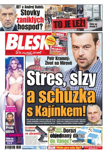 Obálka e-magazínu Blesk 17.12.2016