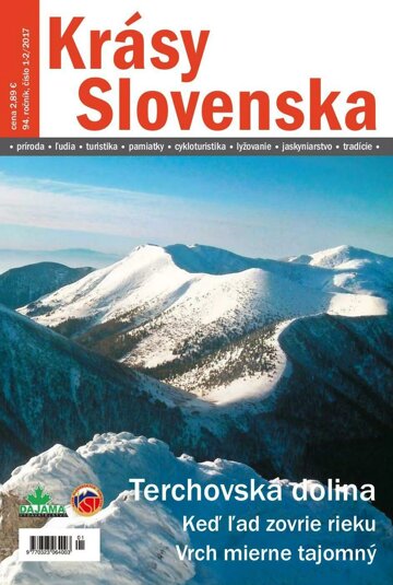 Obálka e-magazínu Krásy Slovenska 1-2/2017