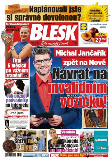 Obálka e-magazínu Blesk 26.6.2017