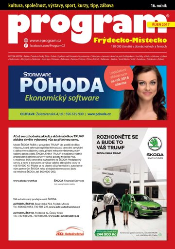 Obálka e-magazínu Program FM 10-2017