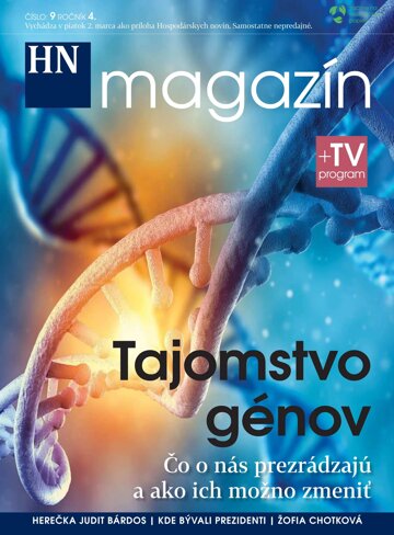 Obálka e-magazínu Prílohy HN magazín číslo: 9 ročník 4.