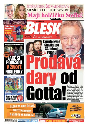 Obálka e-magazínu Blesk 11.7.2018