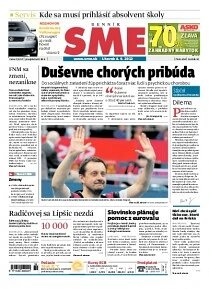 Obálka e-magazínu SME 4.9.2012