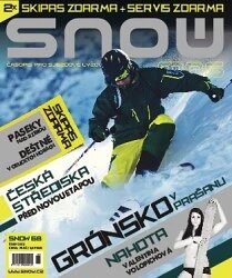Obálka e-magazínu SNOW 68 - říjen 2012