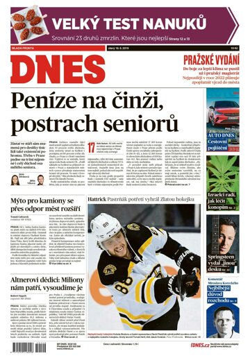 Obálka e-magazínu MF Dnes 18.6.2019