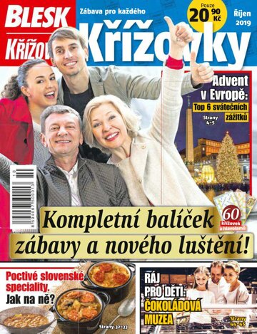 Obálka e-magazínu Blesk Křížovky 10/2019