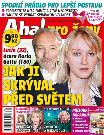 Obálka e-magazínu AHA! pro ženy 29.10.2019