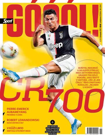 Obálka e-magazínu Sport Goool! 11/2019
