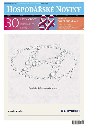Obálka e-magazínu Hospodářské noviny 223 - 18.11.2019