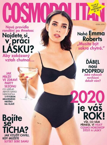 Obálka e-magazínu Cosmopolitan 1/2020