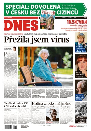 Obálka e-magazínu MF Dnes 6.6.2020