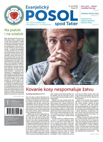 Obálka e-magazínu Evanjelický posol spod Tatier 27/2021