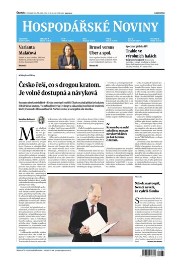 Obálka e-magazínu Hospodářské noviny 237 - 9.12.2021