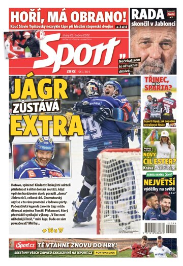 Obálka e-magazínu Sport 26.4.2022