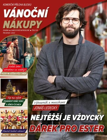 Obálka e-magazínu Příloha Blesk Vánoční nákupy - 7.12.2022