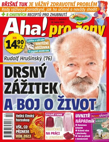 Obálka e-magazínu AHA! pro ženy 2/2023