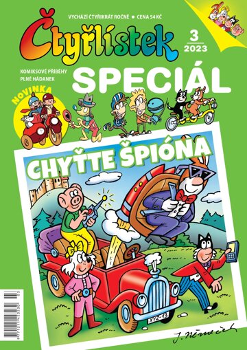 Obálka e-magazínu Čtyřlístek speciál 3/2023