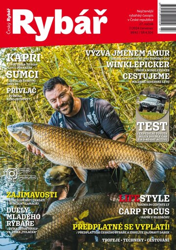 Obálka e-magazínu Český rybář 7/2024