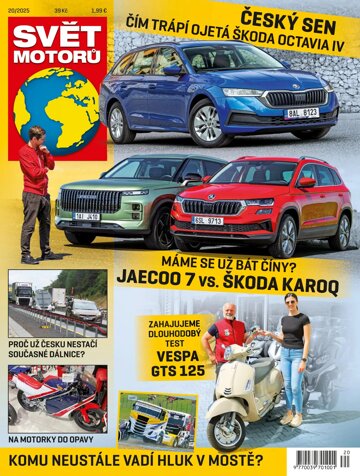 Obálka e-magazínu Svět motorů 20/2025