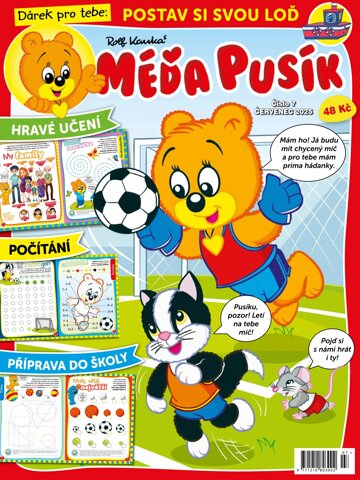 Obálka e-magazínu Méďa Pusík 7/2025