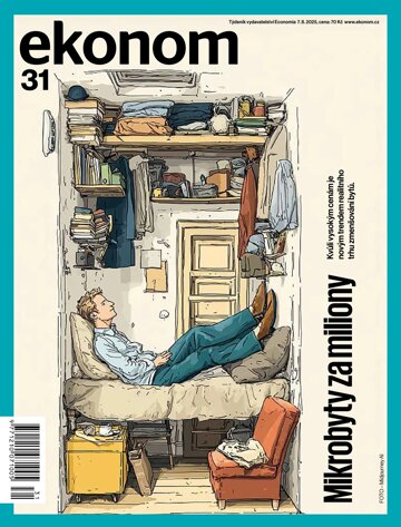 Obálka e-magazínu Ekonom 31 - 7.8.2025