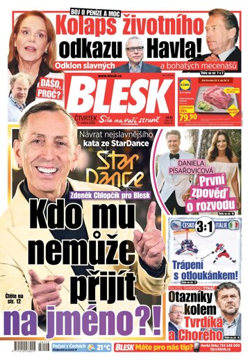 Obálka e-magazínu Blesk 21.5.2026