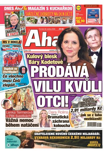 Obálka e-magazínu AHA! 28.5.2026
