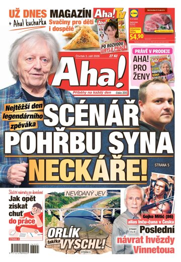 Obálka e-magazínu AHA! 3.9.2026