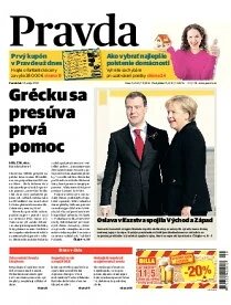Obálka e-magazínu Pravda 10.5.2010