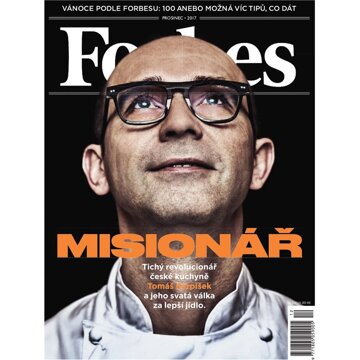 Obálka audioknihy Forbes prosinec 2017